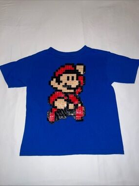 Super Mario Boys graphic tee